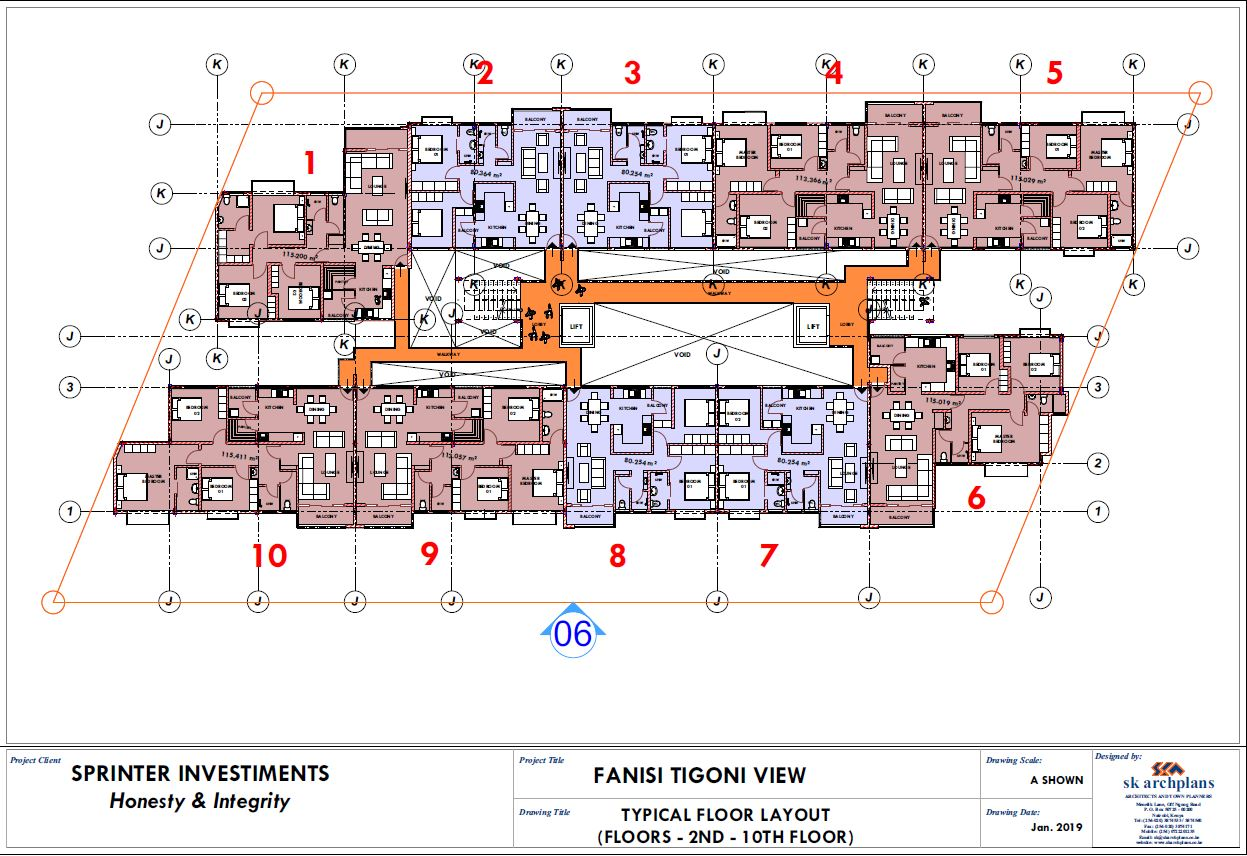 Fanisi Tigoni View Floor Plan